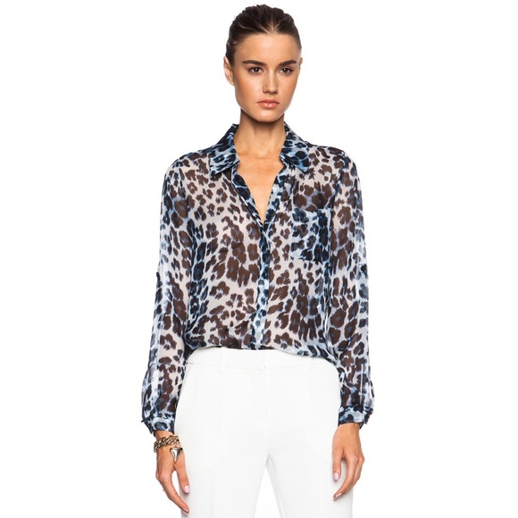Diane Von Furstenberg Tops - Diane Von Furstenberg Silk Blouse
